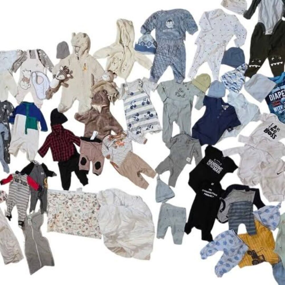 Baby Boy Clothes Bundle Size 0-3 Months Premium Quality used and NWT